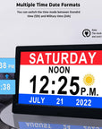 Helvano | Digitaler Kalender mit Tagesuhr und Erinnerungen