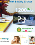 Helvano | Digitaler Kalender mit Tagesuhr und Erinnerungen
