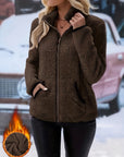 Helvano | Kuschelige Damen-Jacke mit Reissverschluss