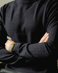 Helvano | Strickpullover mit Stehkragen für Herren