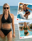 Helvano | Bikini mit Leoparden-Print für Damen