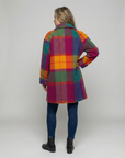 Helvano | Oversized Karierte Damenjacke
