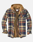Helvano | Karierte Patchwork-Jacke für Herren