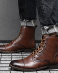 Helvano | Herren-Stiefeletten aus Leder