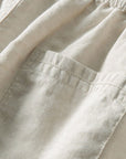 Helvano | Herren Set Häkel-Poloshirt & Leinenhose