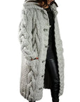 Helvano | Dicke Strickjacke für Damen