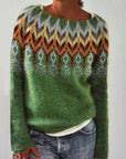 Helvano | Retro-Strickpullover für Damen
