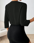 Helvano | Kurzer Blazer für Damen in Weiss