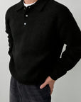 Helvano | Strickpullover mit Polokragen für Herren
