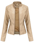 Helvano | Bikerjacke mit Stehkragen für Damen