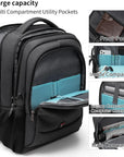Helvano | Laptop-Rucksack mit USB-Anschluss für Reisen