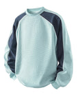 Helvano | Colorblock-Sweatshirt mit Rundhals für Herren