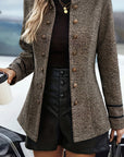 Helvano | Strukturierte Damenjacke mit Knopfleiste