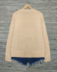 Helvano | Damen Strickpullover mit Katzenmotiv