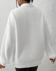 Helvano | Lockerer Half-Zip-Pullover für Damen