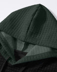 Helvano | Strukturierter Colorblock-Hoodie für Herren