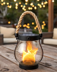 Helvano | Solar-Gartenlicht mit Flammeneffekt