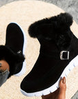 Helvano | Damen Winterstiefel mit Plüschbesatz