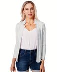 Helvano | Taillierter Damen-Blazer ohne Verschluss