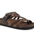 Helvano | Geflochtene Kork-Sandalen für Damen