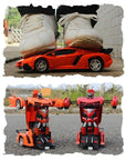 Helvano | Ferngesteuertes Transformer-Auto Roboter