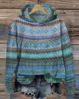 Helvano | Vintage Kapuzenpullover für Damen