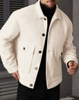 Helvano | Strukturierte Utility-Jacke für Herren