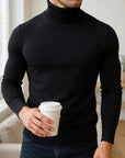 Helvano | Strickpullover mit Stehkragen für Herren