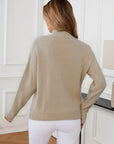 Helvano | Strickpullover mit Stehkragen für Damen