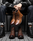 Helvano | Herren-Stiefeletten aus Leder