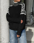 Helvano | Gemusterter Strickpullover für Damen