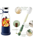 Helvano | Tragbarer Smoothie-Mixer mit USB-Aufladung
