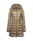 Helvano | Lange wattierte Jacke für Damen