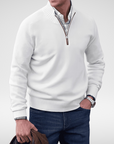 Helvano | Herren-Strickpullover mit Rundhalsausschnitt