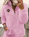 Helvano | Damen Half-Zip Strickpullover