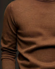 Helvano | Strickpullover mit Stehkragen für Herren