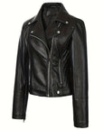 Helvano | Taillierte Bikerjacke mit Reissverschluss für Damen