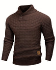 Helvano | Strickpullover mit Schalkragen für Herren