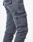Helvano | Cargo-Jeans aus Denim für Herren