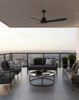 Helvano | Deckenventilator mit Fernbedienung & Holzoptik