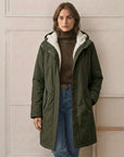 Helvano | Fleece-gefütterte Winterparka für Damen