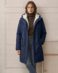 Helvano | Fleece-gefütterte Winterparka für Damen