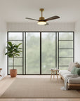 Helvano | Deckenventilator mit Licht und Fernbedienung