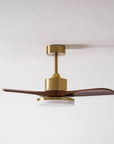 Helvano | Deckenventilator mit Licht und Fernbedienung