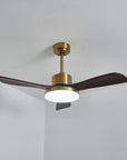 Helvano | Deckenventilator mit Licht und Fernbedienung