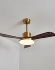 Helvano | Deckenventilator mit Licht und Fernbedienung