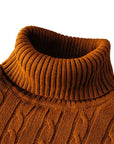 Helvano | Herren-Rollkragenpullover in Marineblau