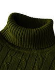 Helvano | Herren-Rollkragenpullover in Marineblau