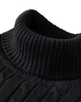 Helvano | Herren-Rollkragenpullover in Marineblau