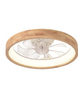 Helvano | Deckenventilator mit LED-Licht und Holzoptik